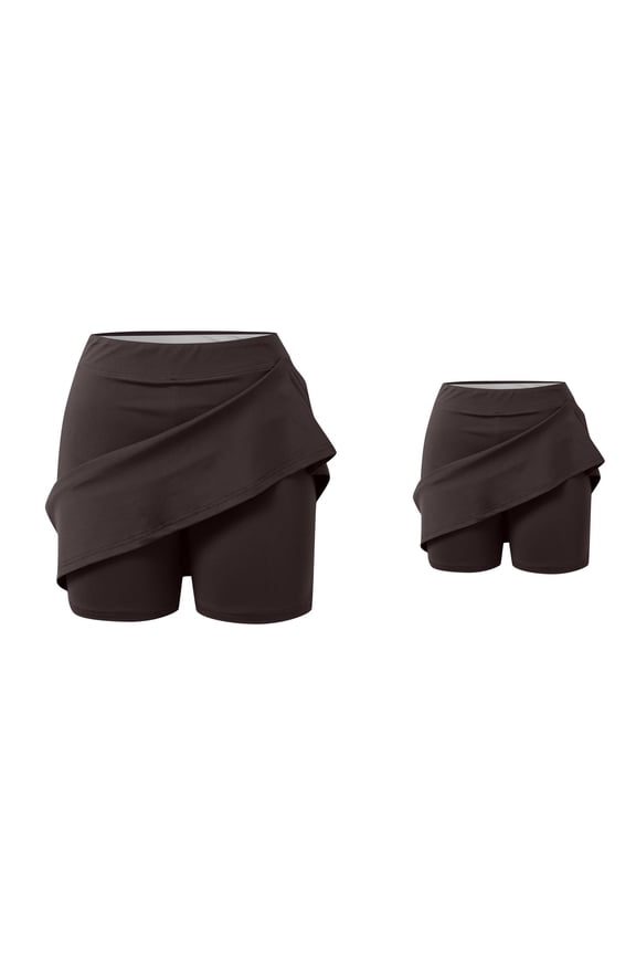 Athletic Skirt with Built-In Shorts, Versatile Skorts for Running, Tennis, Golf, and Workouts, Lightweight Sports Skirt with Pockets