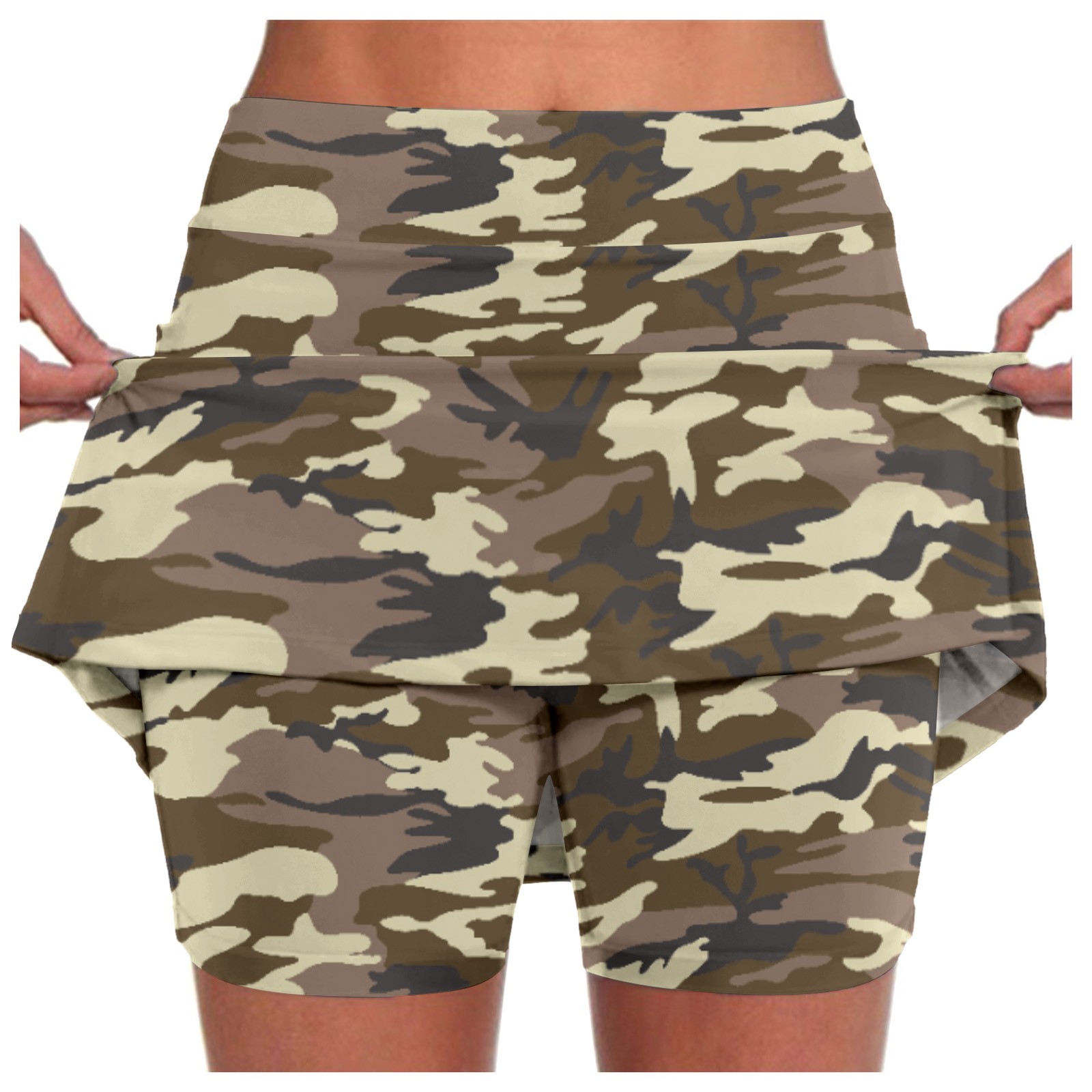 Athletic Skorts for Women Knee Length Stretch Plus Size Dressy Casual