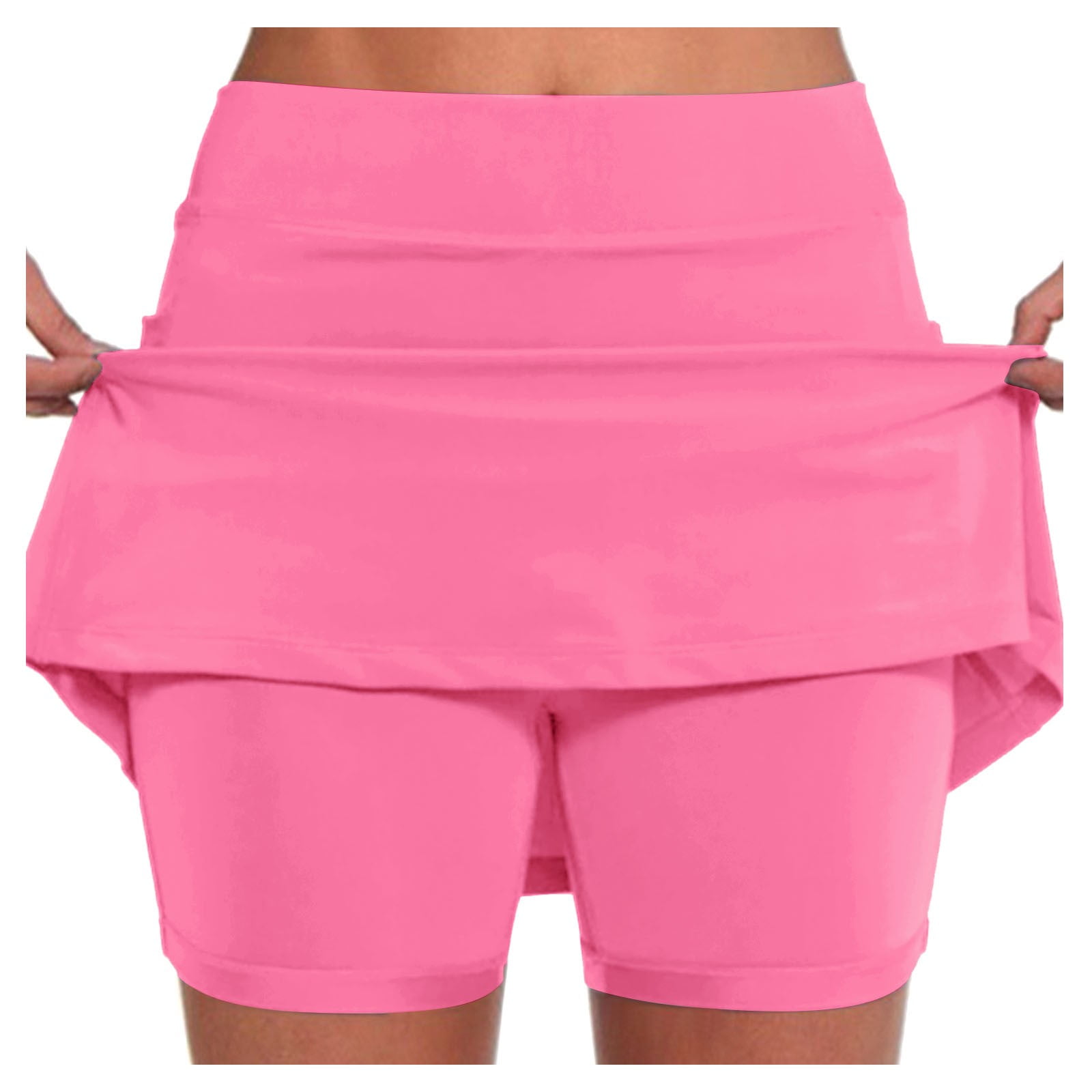 Athletic Skorts for Women Pleated Tummy Control Dressy Casual Stretch ...