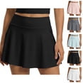 thumbnail image 1 of Athletic Skorts for Women Summer High Waisted Lightweight Tennis Golf Skirts with Inner Shorts Pockets, 1 of 6