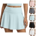 thumbnail image 1 of Athletic Skorts for Women Summer High Waisted Lightweight Tennis Golf Skirts with Inner Shorts Pockets, 1 of 8