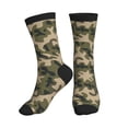 thumbnail image 1 of Athletic Socks Army Camouflage Pattern Sport Running Calf Socks Crew Socks for Men Women, 1 of 7