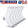 thumbnail image 1 of Athletic Socks Cushion Running Socks Performance Breathable Crew Socks Outdoor, 1 of 6