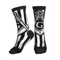 thumbnail image 1 of Athletic Socks Freemason Masonic Masons Flag Sport Running Calf Socks Crew Socks for Men Women, 1 of 7