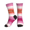 thumbnail image 1 of Athletic Socks Lesbian Pride Flag Sport Running Calf Socks Crew Socks for Men Women, 1 of 7