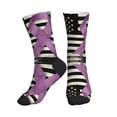 thumbnail image 1 of Athletic Socks Lupus Cancer Awareness Flag Sport Running Calf Socks Crew Socks for Men Women, 1 of 7