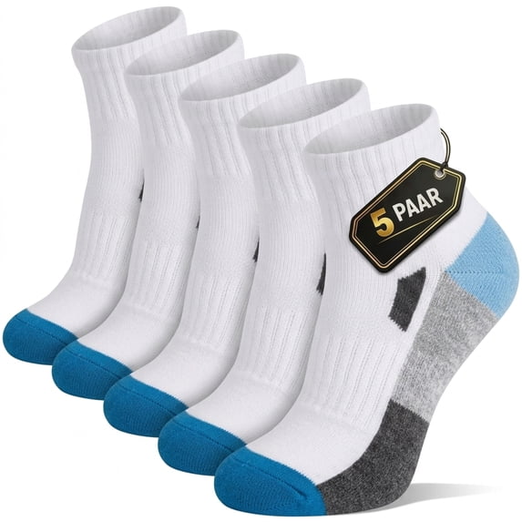 Athletic Socks for Women 6 Pairs, Ankle Sports Socks, Breathable Mesh Running Socks, Moisture Wicking Workout Socks for Gym & Everyday Wear, Shoe Size 7-9