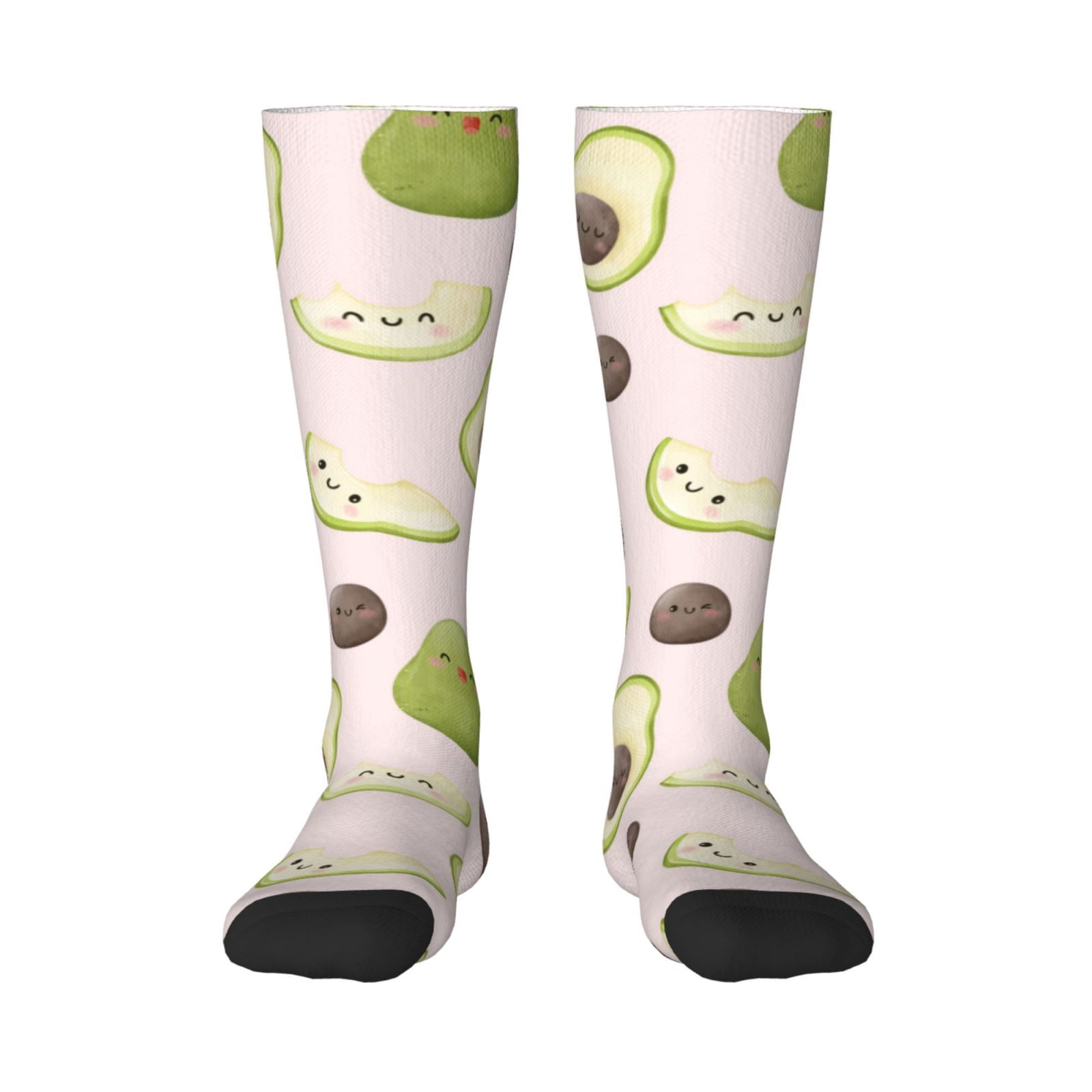 Sock It To Me Women's Novelty Avocado Print Socks - Fun Casual & Ankle Socks