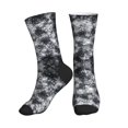 thumbnail image 1 of Athletic Socks Silver Flake Glitter Sport Running Calf Socks Crew Socks for Men Women, 1 of 7