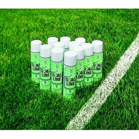 Athletic Specialties Paint With Liner, White, Pack 12