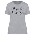 thumbnail image 1 of Athletic Sports T-Shirt Women -Image by Shutterstock, Female Medium, 1 of 2