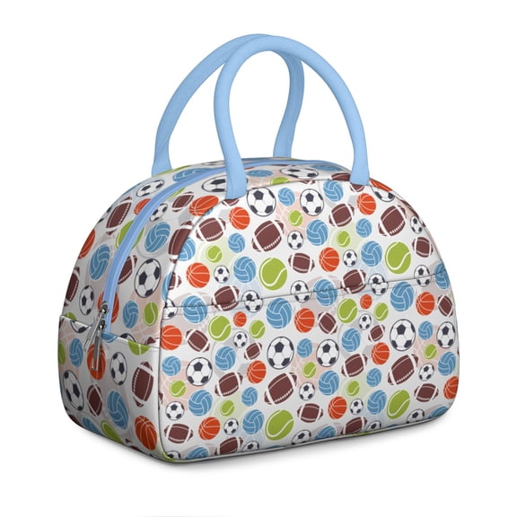 Athletic Style Lunch Bag – Insulated Tote for Women with Sports & Team Design, Leakproof & Spacious for Daily Fuel