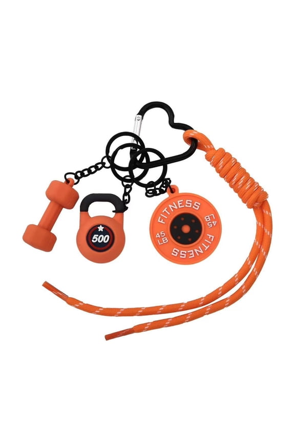 Athletic Styles Key Holder PVC Construction Trendy Bag Charm For Sports Equipment Organization