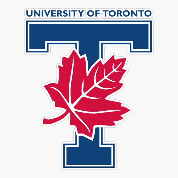 Athletic T With U Of T - Colour Er, Phone Decal Water Bottle Stickers Car Decals, Funny Birthday Gift
