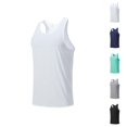 thumbnail image 1 of Athletic Tank Tops Men Lightweight Breathable Quick Drying Sleeveless Polo Shirt Workout Running Gym Tanks, 1 of 7