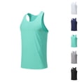 thumbnail image 1 of Athletic Tank Tops Men Lightweight Breathable Quick Drying Sleeveless Polo Shirt Workout Running Gym Tanks, 1 of 8