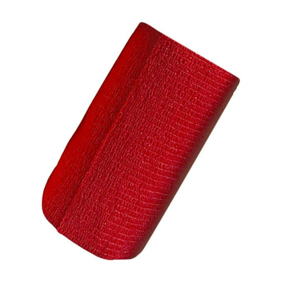 Athletic Tape 4 inch Wide Non Woven Elastic Breathable Horse Leg Tape Self Adherent Wrap for Dogs, Cats, Sports, Knee, Leg Red