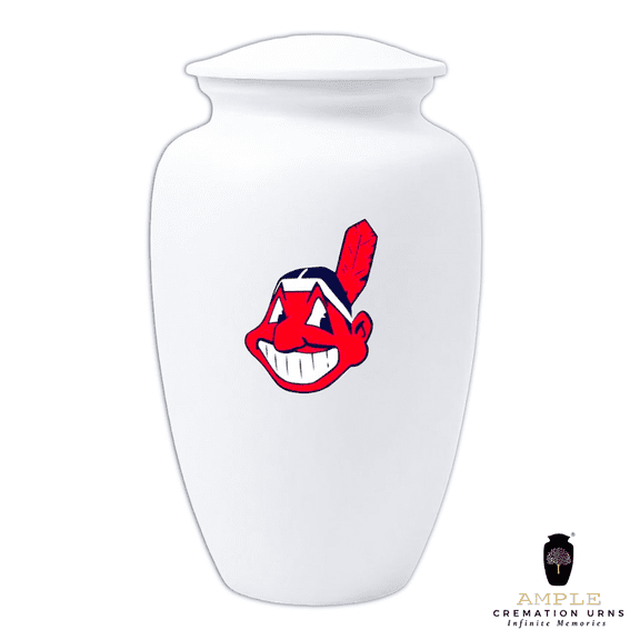 Athletic Theme Cremation Urn Tribal Mascot Design Adult Ashes Urn 10 INCH