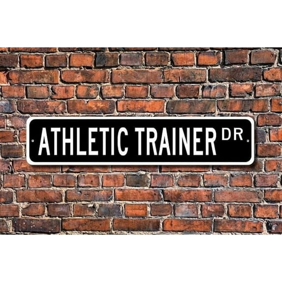 Athletic Trainer Athletic Trainer Gift Athletic Trainer Sign Athletic Trainer Decor Trainer Sign Custom Quality Metal Sign