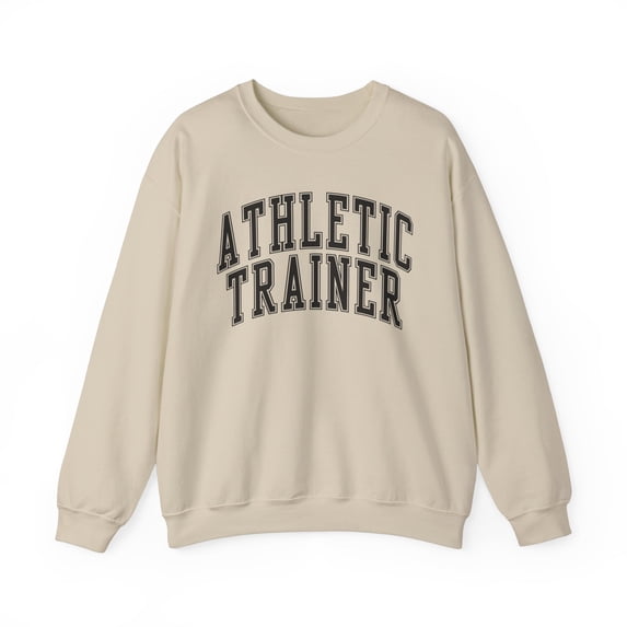 Athletic Trainer Sweatshirt Gifts Crew Neck Shirt Long Sleeve Unisex