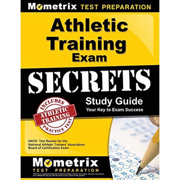 Pre-Owned Athletic Training Exam Secrets Study Guide: NATA Test Review for the National Athletic Trainers' Association Board of Certification Exam, 9781516709144, 1516709144, Paperback, Illustrated edition