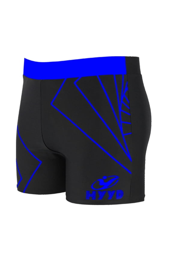 Athletic Training Swimsuit Durable Team Swimwear Men's Square Leg Short Swim Jammers