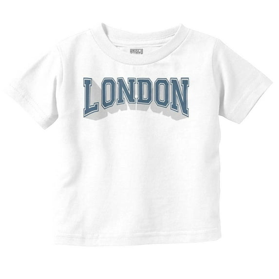 Athletic Varsity London England Toddler Boy Girl T Shirt Infant Toddler Brisco Brands 6M