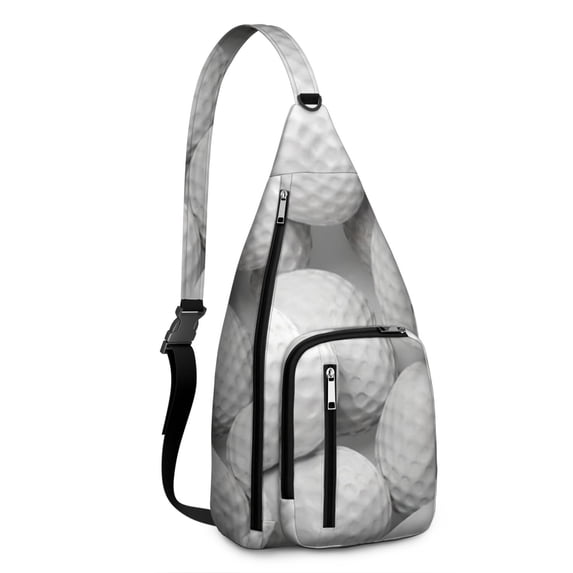 Athletic Water-Resistant Chest Sling - Scratch Proof Shoulder Bag for Students & Active Lifestyles