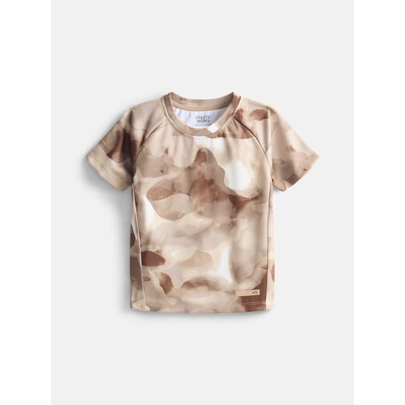 Athletic Works Boys Active Mesh Tee, Sizes 4-18 & Husky