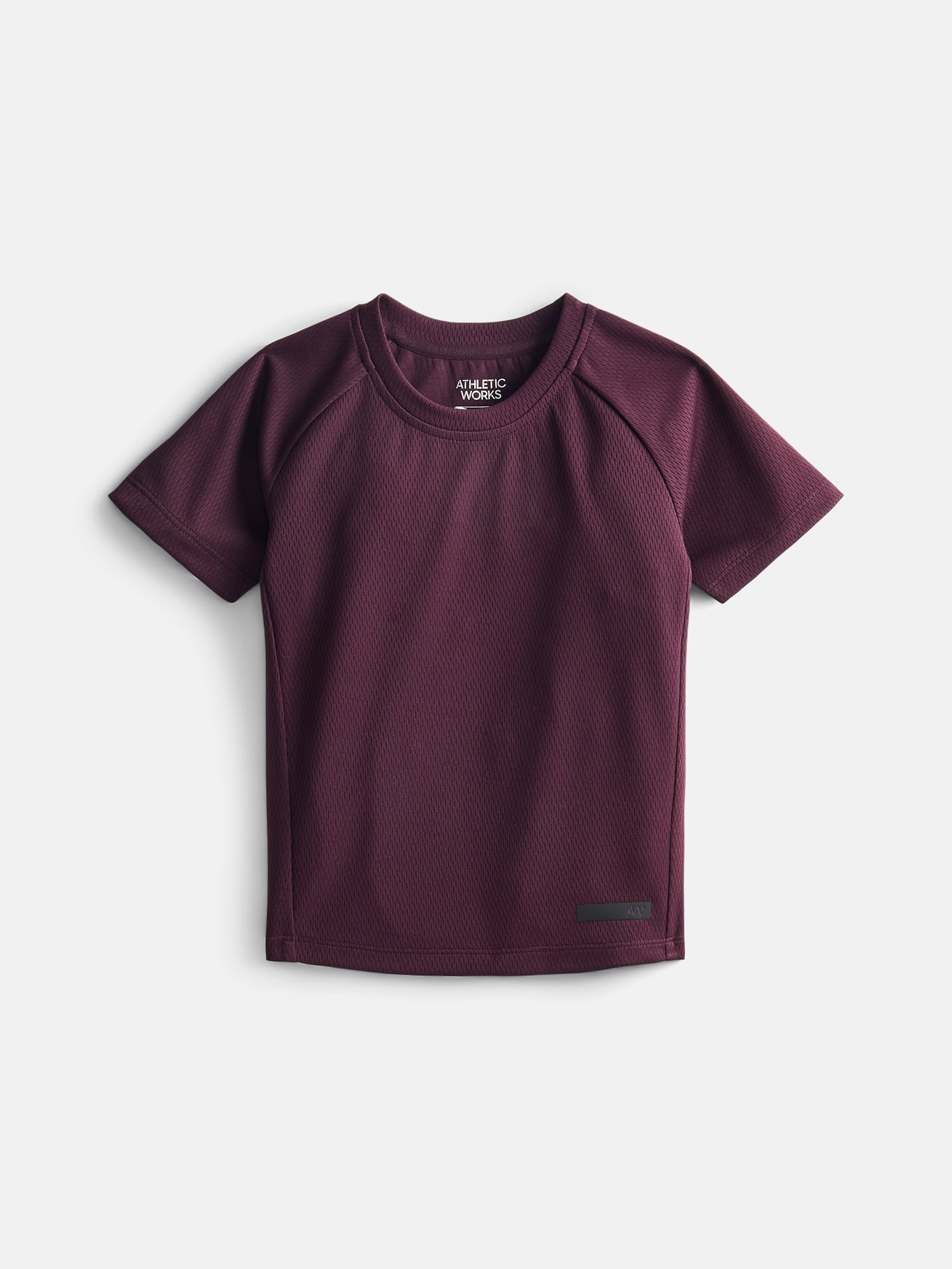 Athletic Works Boys Active Mesh Tee, Sizes 4-18 & Husky