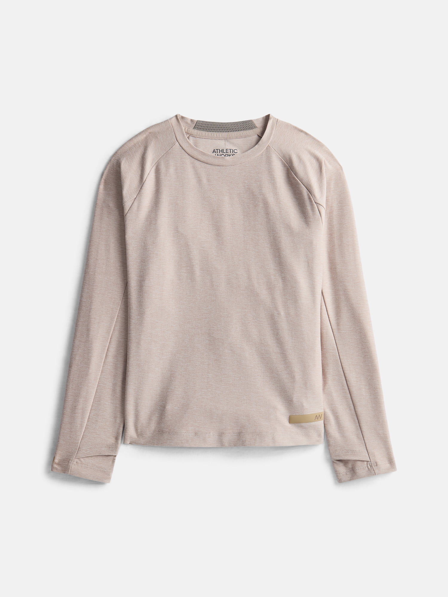 Athletic Work Boys ButterCore Tee with Long Sleeves, Sizes 4-18