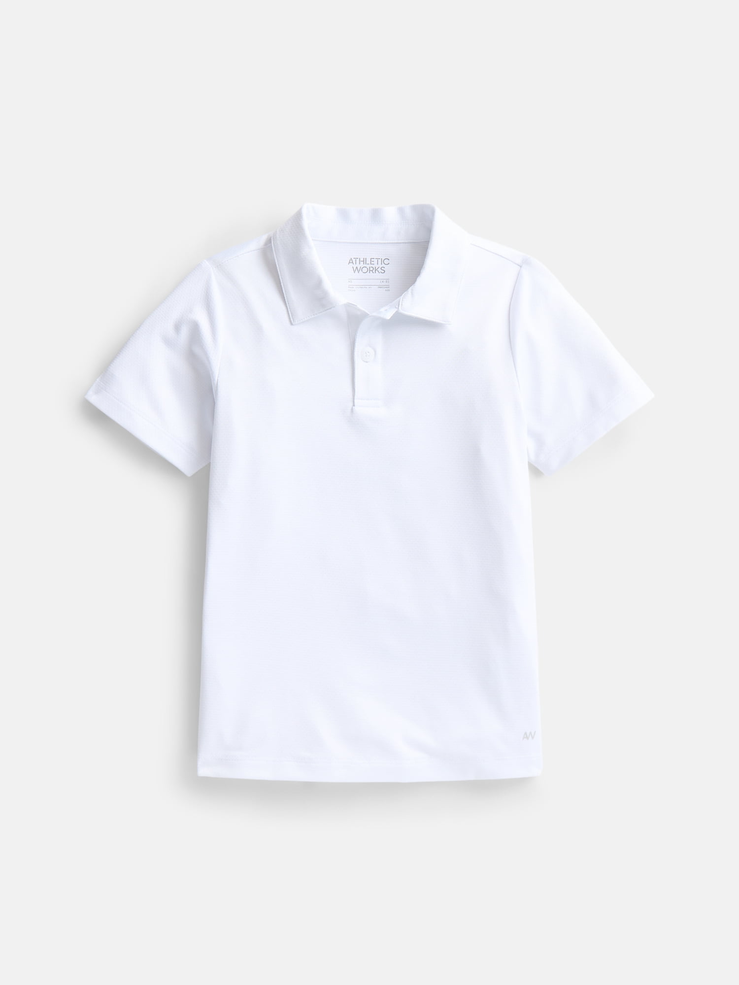 Athletic Work Boys Active Short Sleeve Polo Shirt, Sizes 4-18