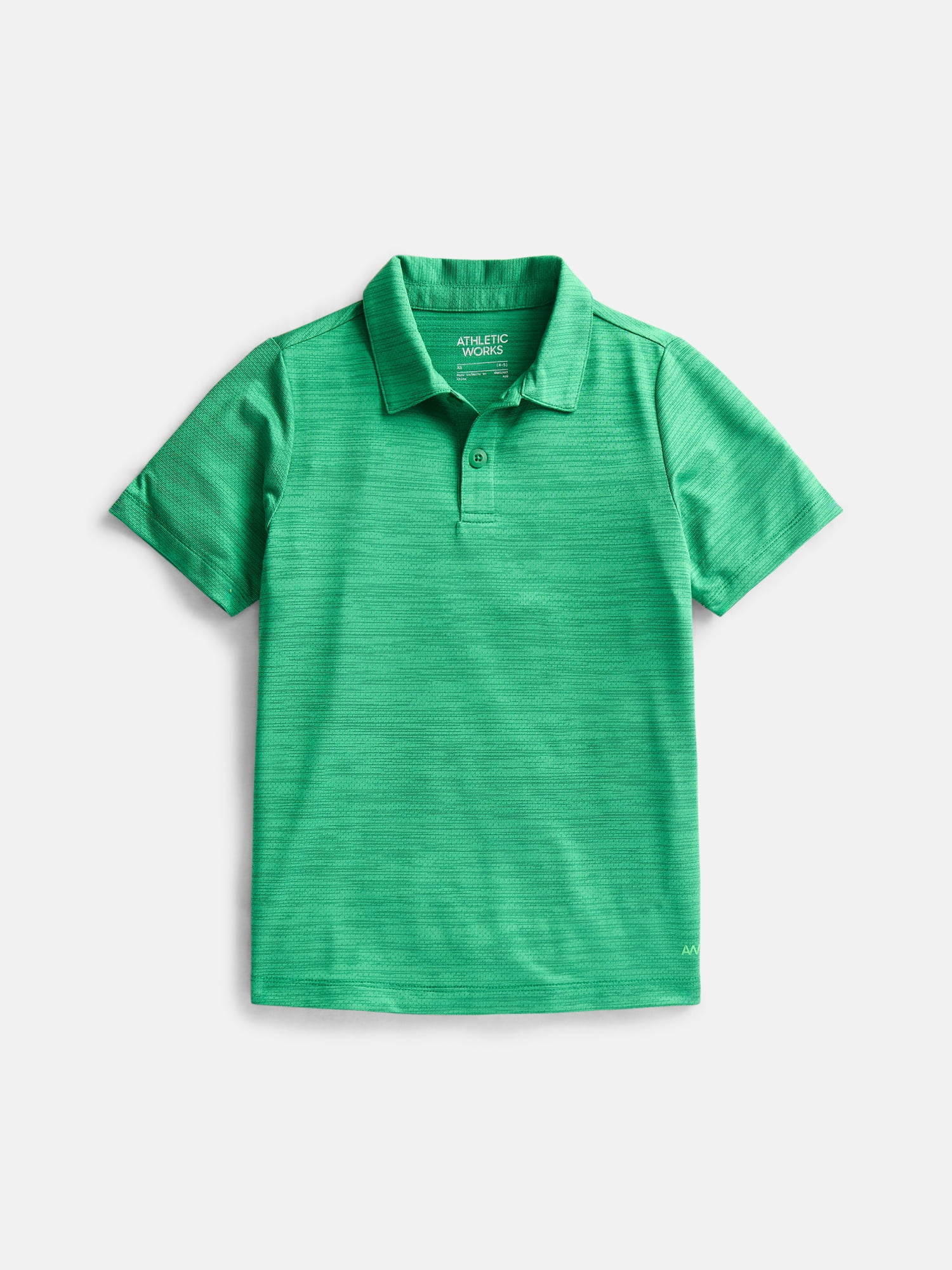 Athletic Work Boys Active Short Sleeve Polo Shirt, Sizes 4-18