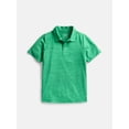 thumbnail image 1 of Athletic Work Boy's Active Polo Shirt with. Short Sleeves, Sizes 4-18, 1 of 3