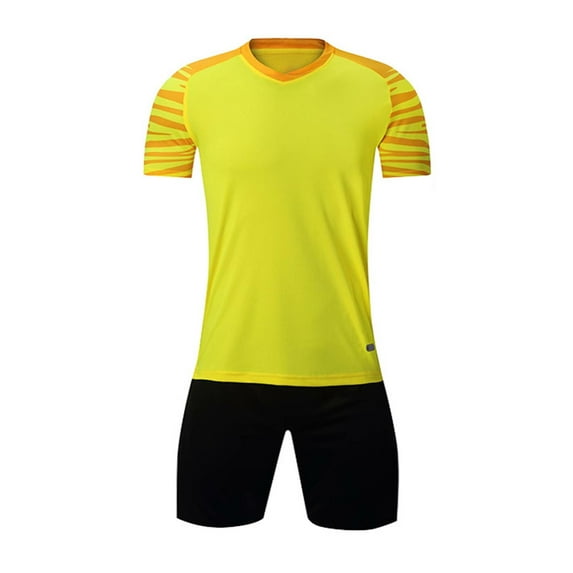 Athletic Workout Sets for Boys Size 4-16 2 Piece Basketball Outfits Teens Kids Short Sleeve T-Shirts and Shorts Quick-Dry Running Tracksuits