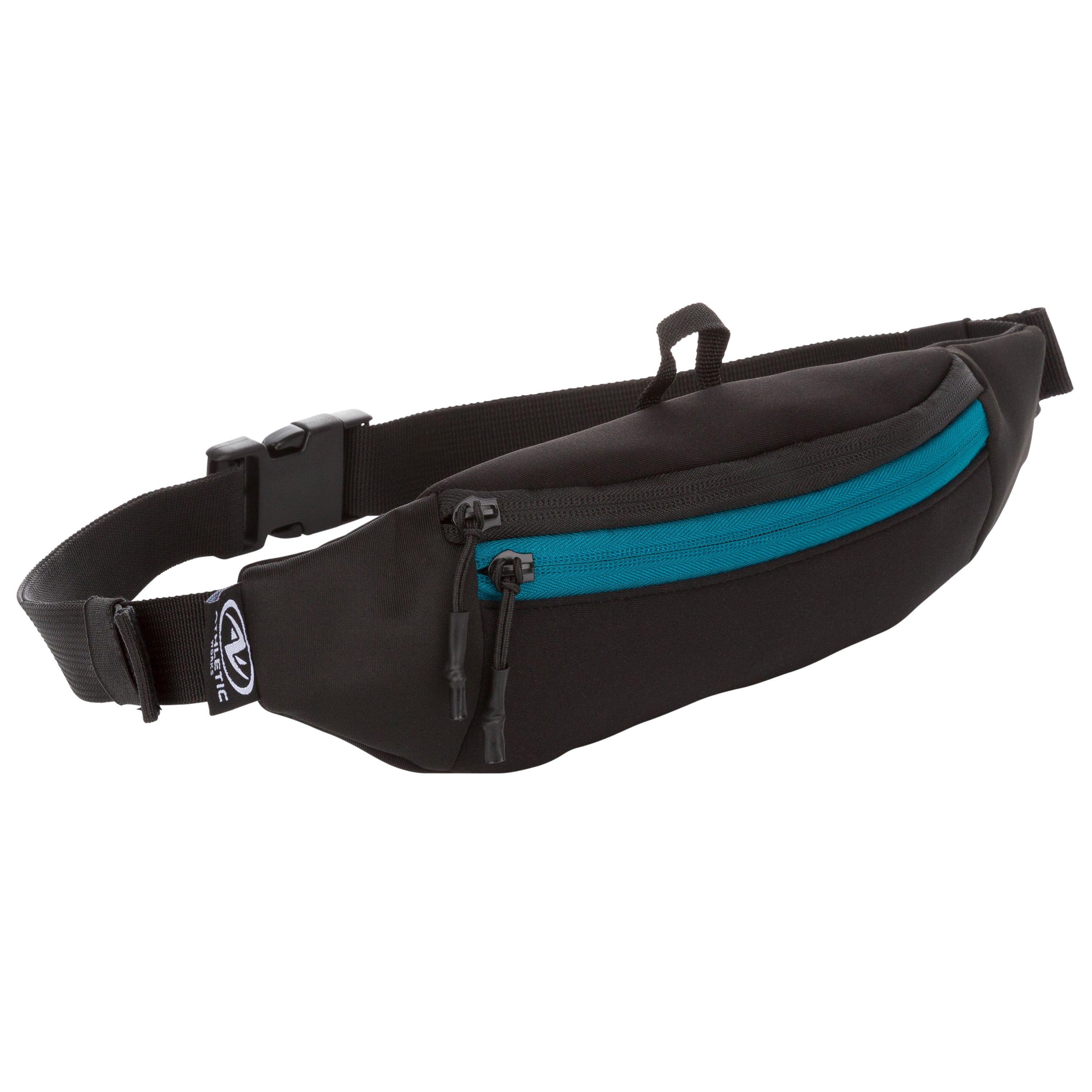 Athletic Works 1 Liter Black Versatile Sports on Waist Fanny