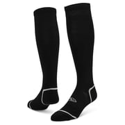 Athletics Works Soccer Socks 1 pair, Black Unisex Small, Youth 10-4.5
