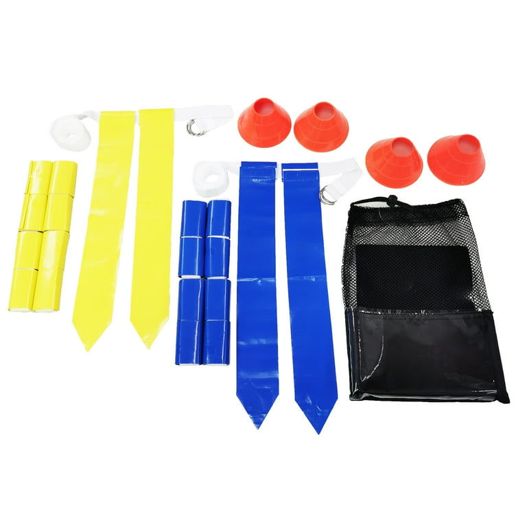 Athletic Works 10 Person Flag Football Set with Belts, Flags