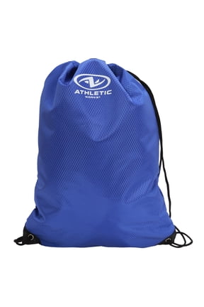 11L Adult Unisex Polyester Fitness Gym Cinch Sack, Blue