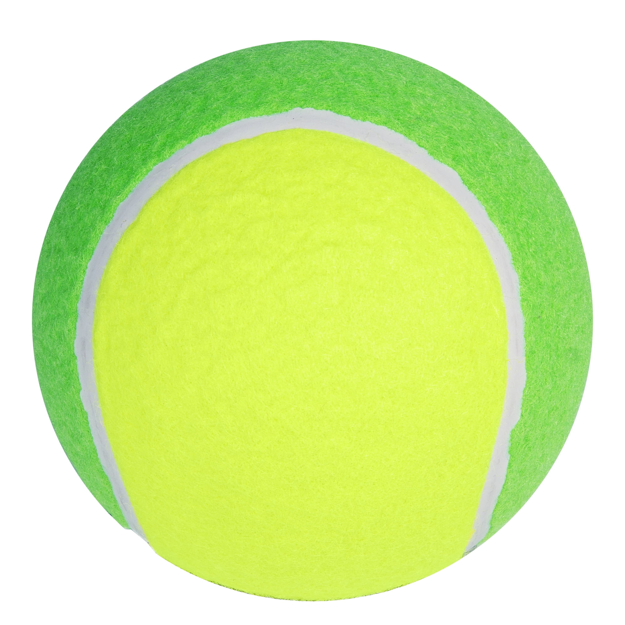 Athletic Works 2Pack 5" Oversized Tennis Balls, Green/Yellow