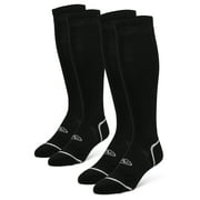 Athletic Works 2 Pack Soccer Sock Small Black