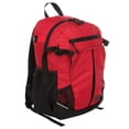 thumbnail image 1 of Athletic Works 21.5 Liter Red Youth Baseball Equipment Backpack, 1 Sports Bag, 2836AW04-GOBR, New, Shoe Compartment, 1 of 13