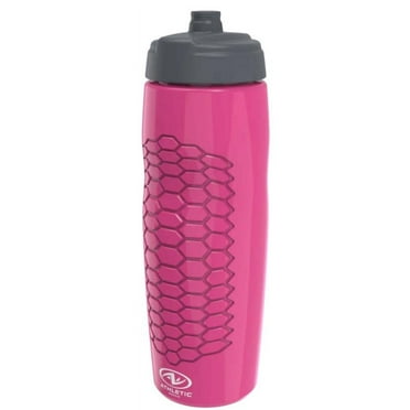 Athletic Works 24 Fluid Ounces Jet Squeezable Bottle- Pink