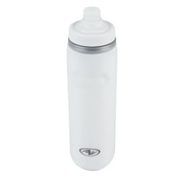 Athletic Works 24 oz Squeeze Bottle, Gray