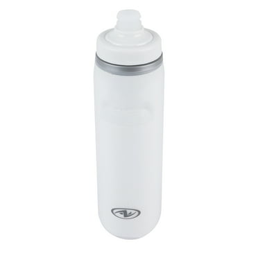 Athletic Works 24 oz Squeeze Bottle, Gray