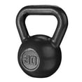 Athletic Works 30lb Kettlebell, Casting Iron, Durable Hammertone Finish
