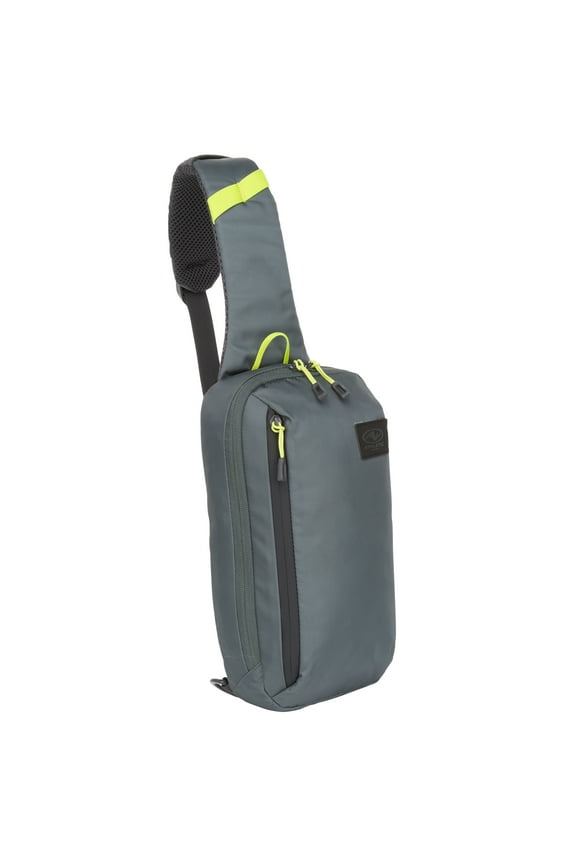 4.5 Liter Chic Gray Urban Sling Sports Shoulder Bag, Unisex, Polyester, Adult, Teen