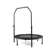 Athletic Works 40 Foldable Mini Trampoline with Adjustable Handle