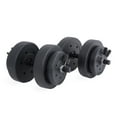 thumbnail image 1 of Athletic Works 40lb Adjustable Vinyl Dumbbell Set, 1 of 9