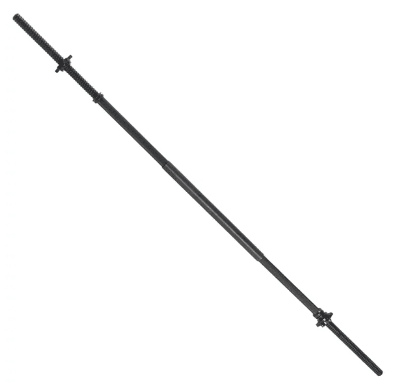 Athletic Works 5ft Standard Weightlifting Bar Threaded Ends